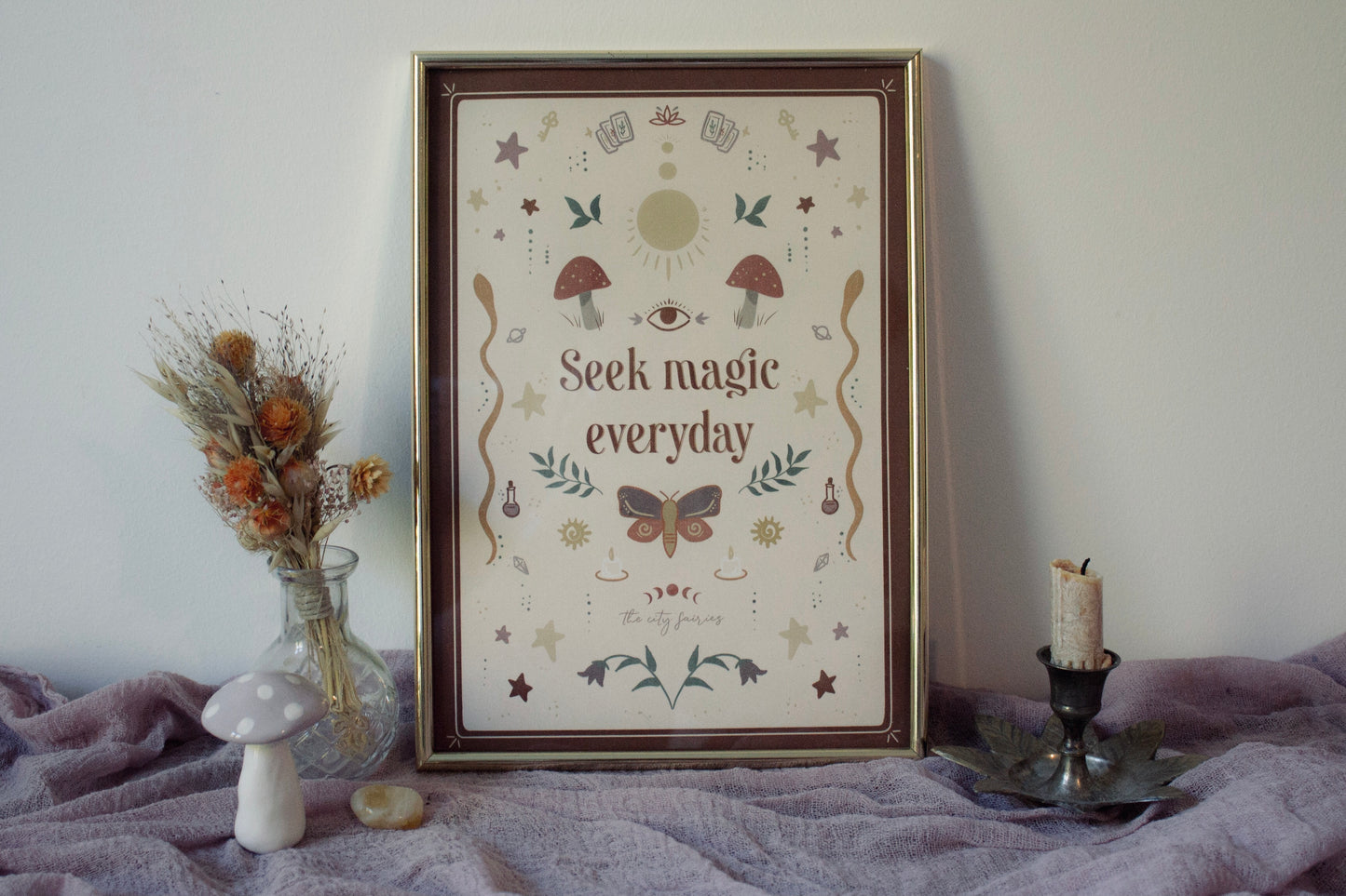 Seek Magic Everyday print