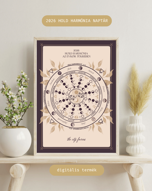 2026 Hold Harmónia naptár