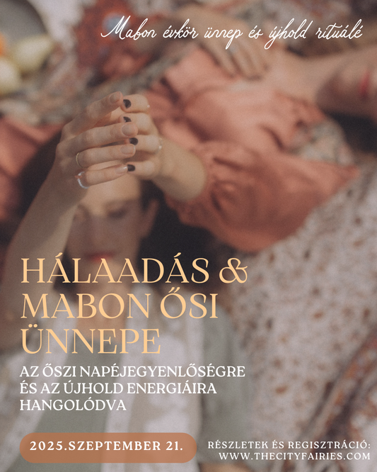 Mabon évkör ünnep és újhold rituálé