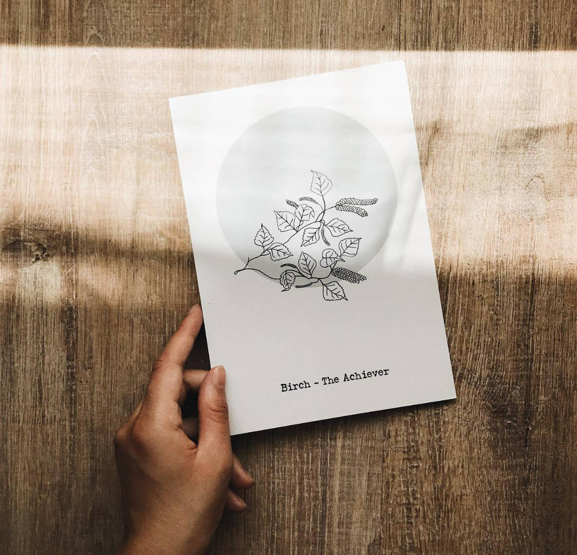 Kelta fahoroszkóp print